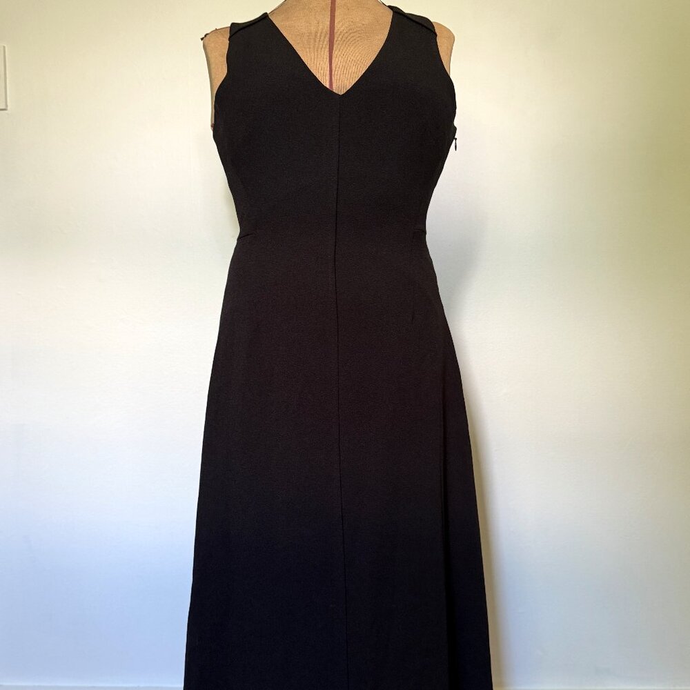 Club Monaco Black Sleeveless Midi Dress • Size 4